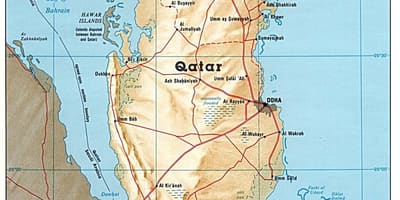 المنطقة الصناعية الجديدة في قطر خريطة