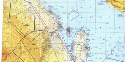 خريطة قطر المنطقة