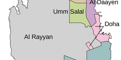 خريطة قطر البلدية 