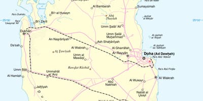 قطر الطريق خريطة الطريق ، 