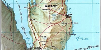 خريطة الطريق قطر 